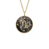 Fossil Bijoux Collier Femme Signes du Zodiaque Capricorne - JF04847710 Acier inoxydable | Femme Collier Et Pendentif