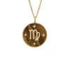 Fossil Bijoux Collier Femme Signes du Zodiaque Vierge - JF04843710 Acier inoxydable | Femme Collier Et Pendentif