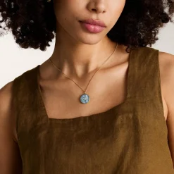 Fossil Bijoux Collier Femme Signes du Zodiaque Cancer - JF04841710 Acier inoxydable | Femme Collier Et Pendentif