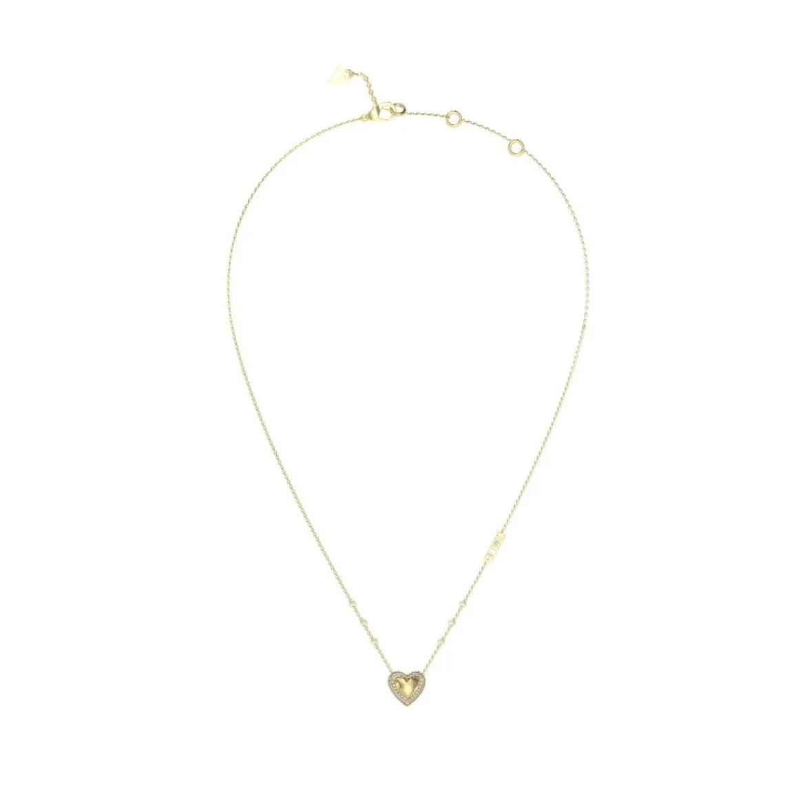 Guess Bijoux Collier Femme Beloved JUBN05018JWYG Acier Doré | Femme Collier Et Pendentif