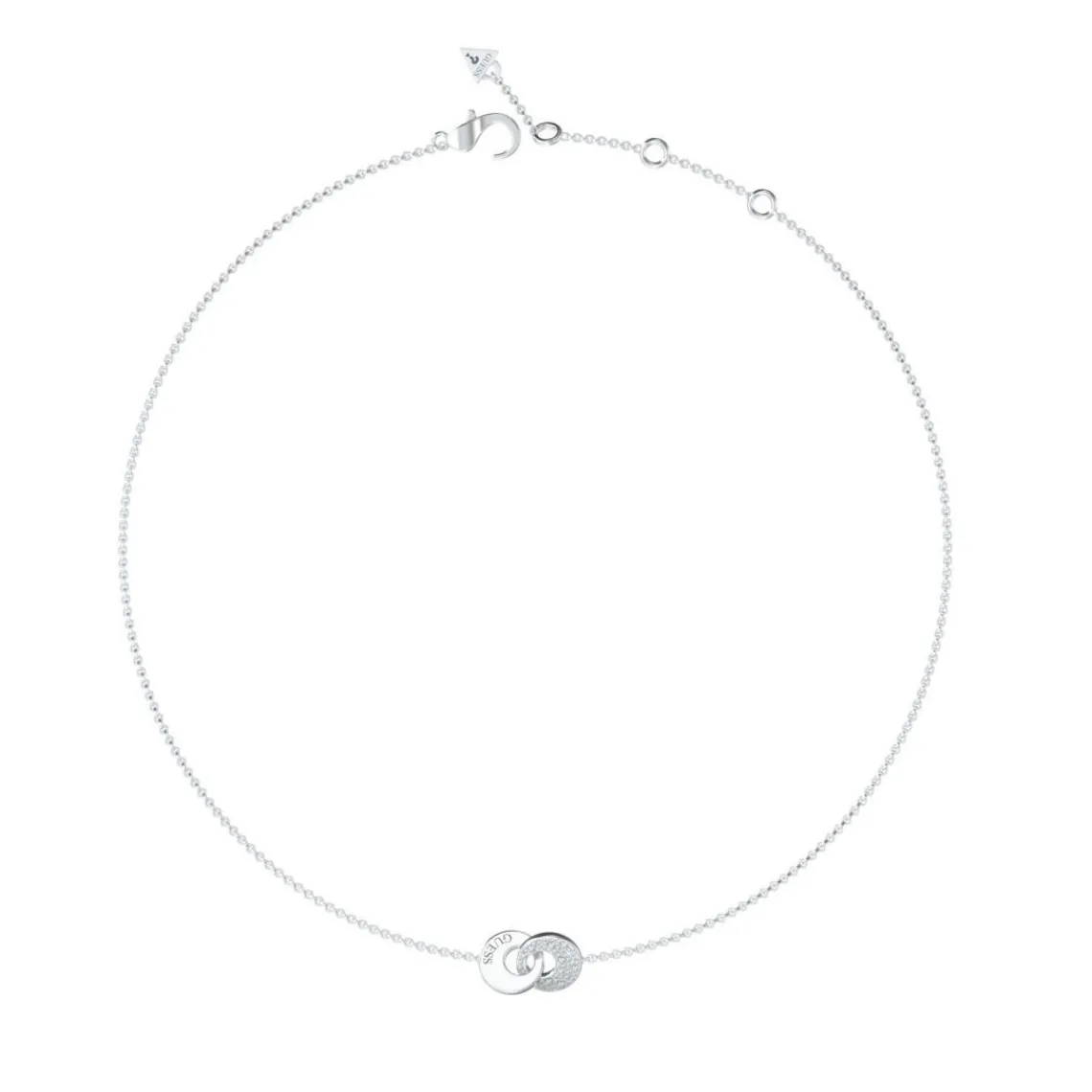 Guess Bijoux Collier Femme Blooming Summer JUBN05219JWRH Acier Acier | Femme Collier Et Pendentif