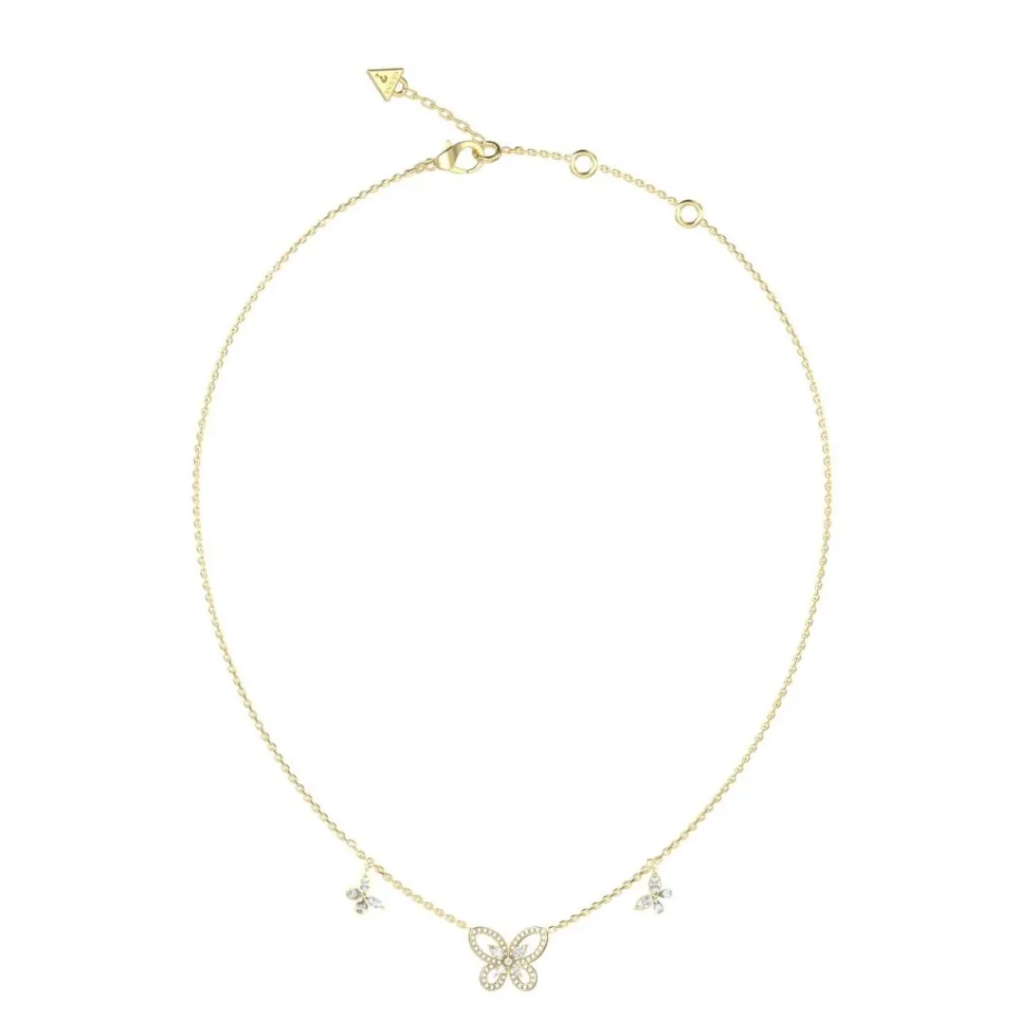 Guess Bijoux Collier Femme Lily JUBN05112JWYG Acier Doré | Femme Collier Et Pendentif