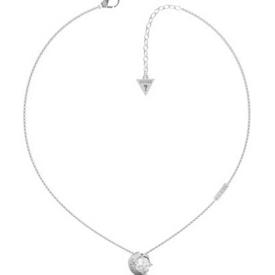 Guess Bijoux Collier Femme MOON PHASES JUBN01190JWRHT-U - Argent | Femme Collier Et Pendentif