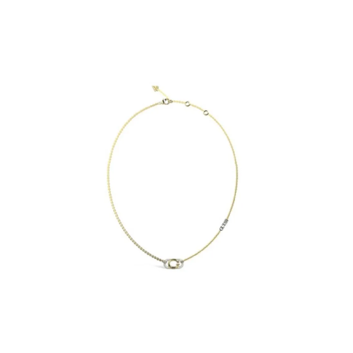 Guess Bijoux Collier Femme Oh My G - JUBN04509JWYG Acier Argent | Femme Collier Et Pendentif