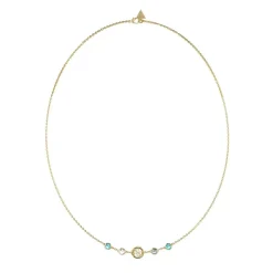 Guess Bijoux Collier Femme Petra JUBN05097JWYGAQ Acier Doré | Femme Collier Et Pendentif