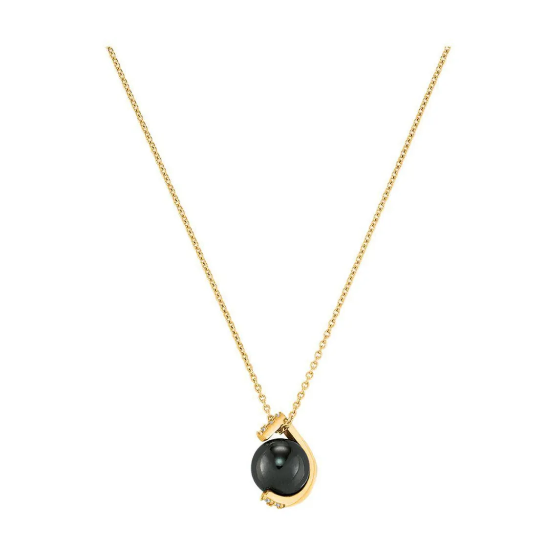 Jourdan Collier Femme AJF170006N - LYRAE - Argent Doré | Femme Collier Et Pendentif