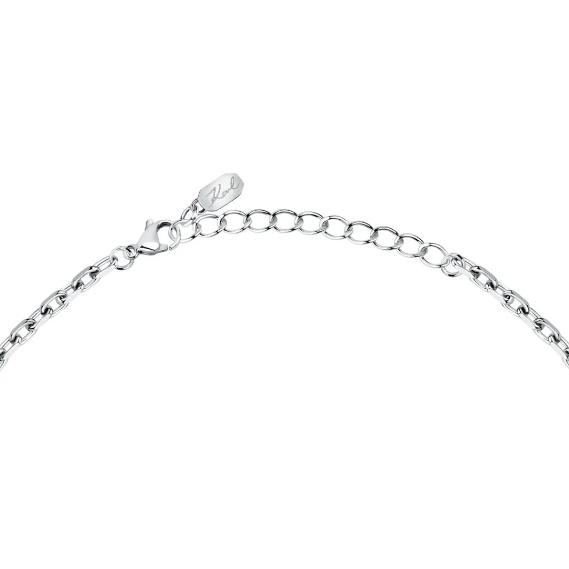 Karl Lagerfeld Collier Femme Stone - KLAYC14 Acier Argent | Femme Collier Et Pendentif