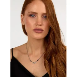 Karl Lagerfeld Collier Femme Stone - KLAYC11 Acier Argent | Femme Collier Et Pendentif