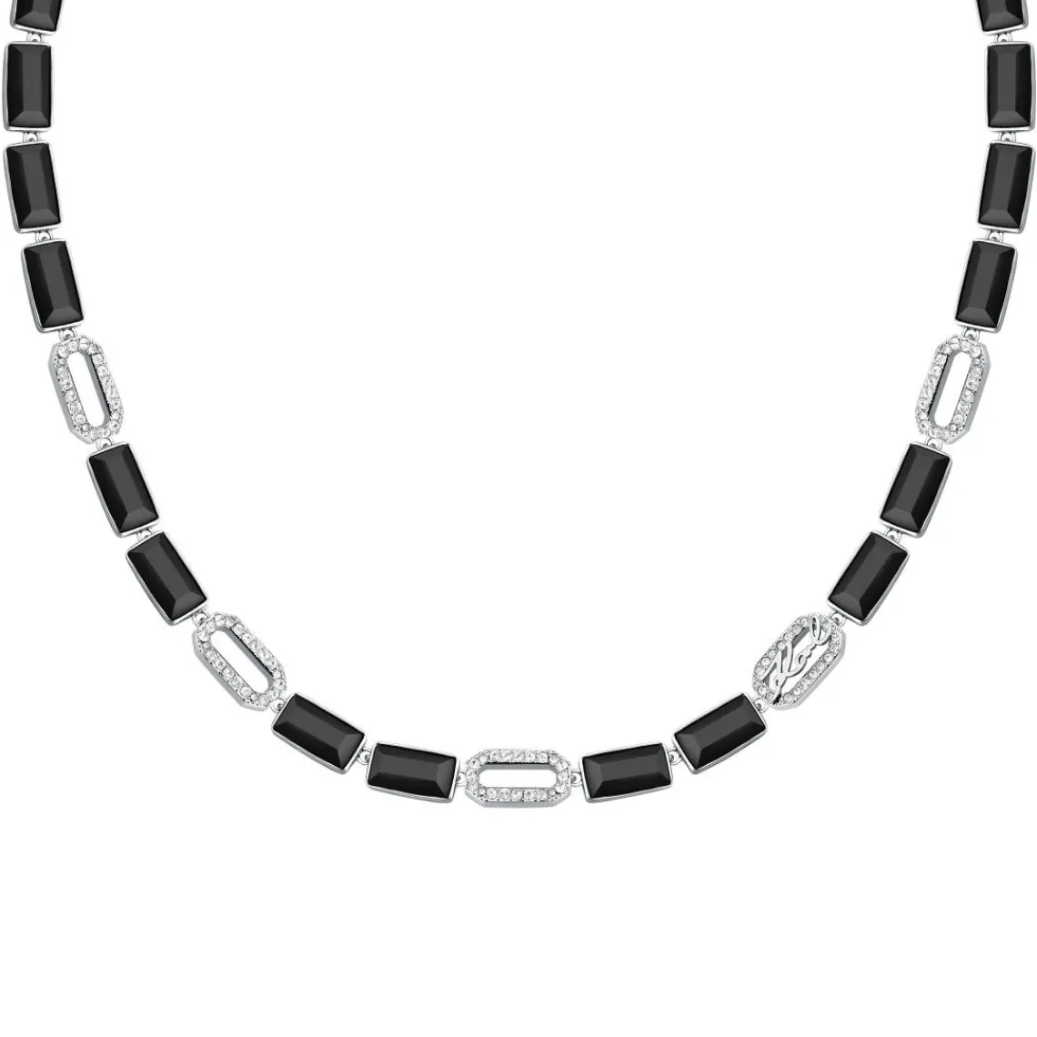 Karl Lagerfeld Collier Femme Stone - KLAYC03 Acier Argent | Femme Collier Et Pendentif