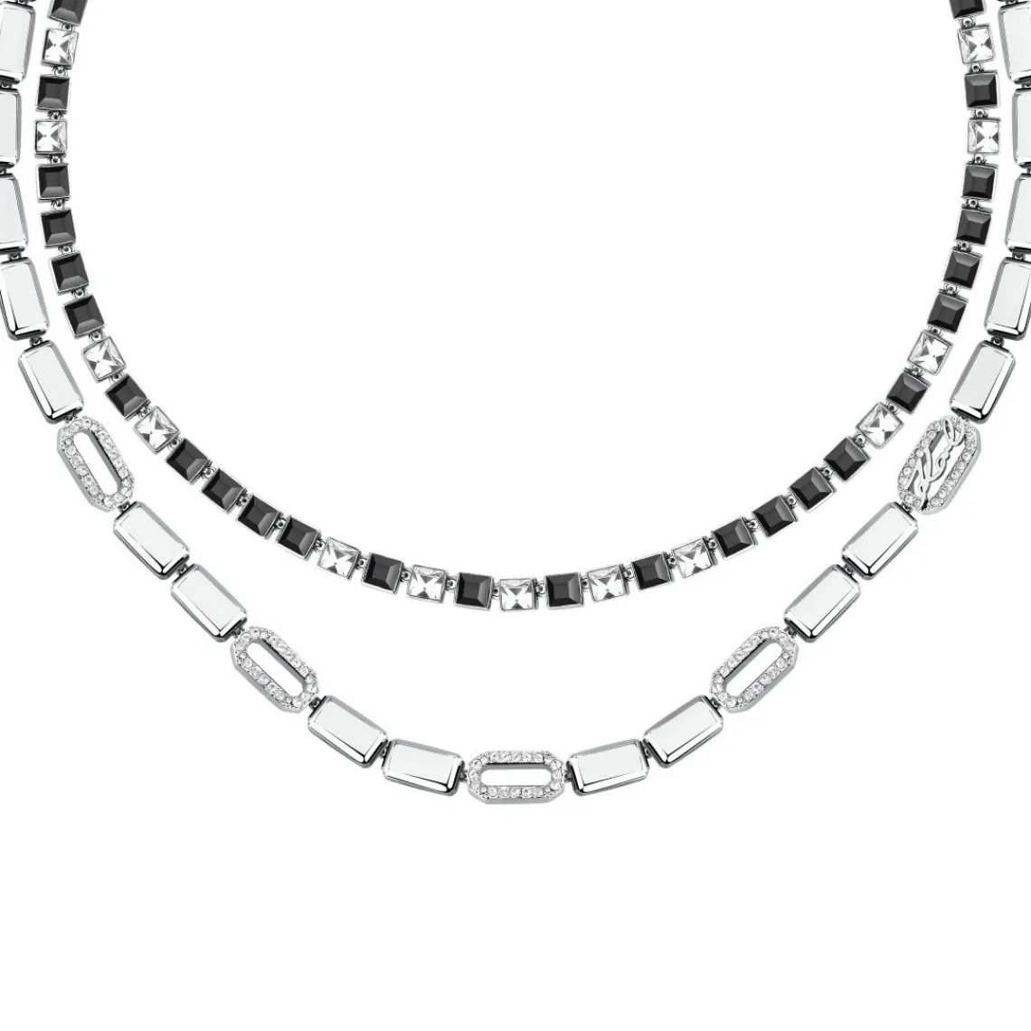 Karl Lagerfeld Collier Femme Stone - KLAYC01 Acier Argent | Femme Collier Et Pendentif
