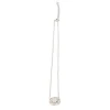 Kosma Paris Collier Femme Dentelle - Argenté Blanc | Femme Collier Et Pendentif