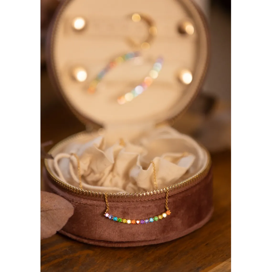 Kosma Paris Collier Femme Harlequin - Doré | Femme Collier Et Pendentif