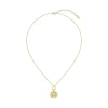 Lacoste Collier Femme Memento - 2040424 Acier Doré | Femme Collier Et Pendentif