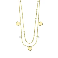 Lotus Silver Collier Femme - LP3005-1-2 Argent Doré | Femme Collier Et Pendentif