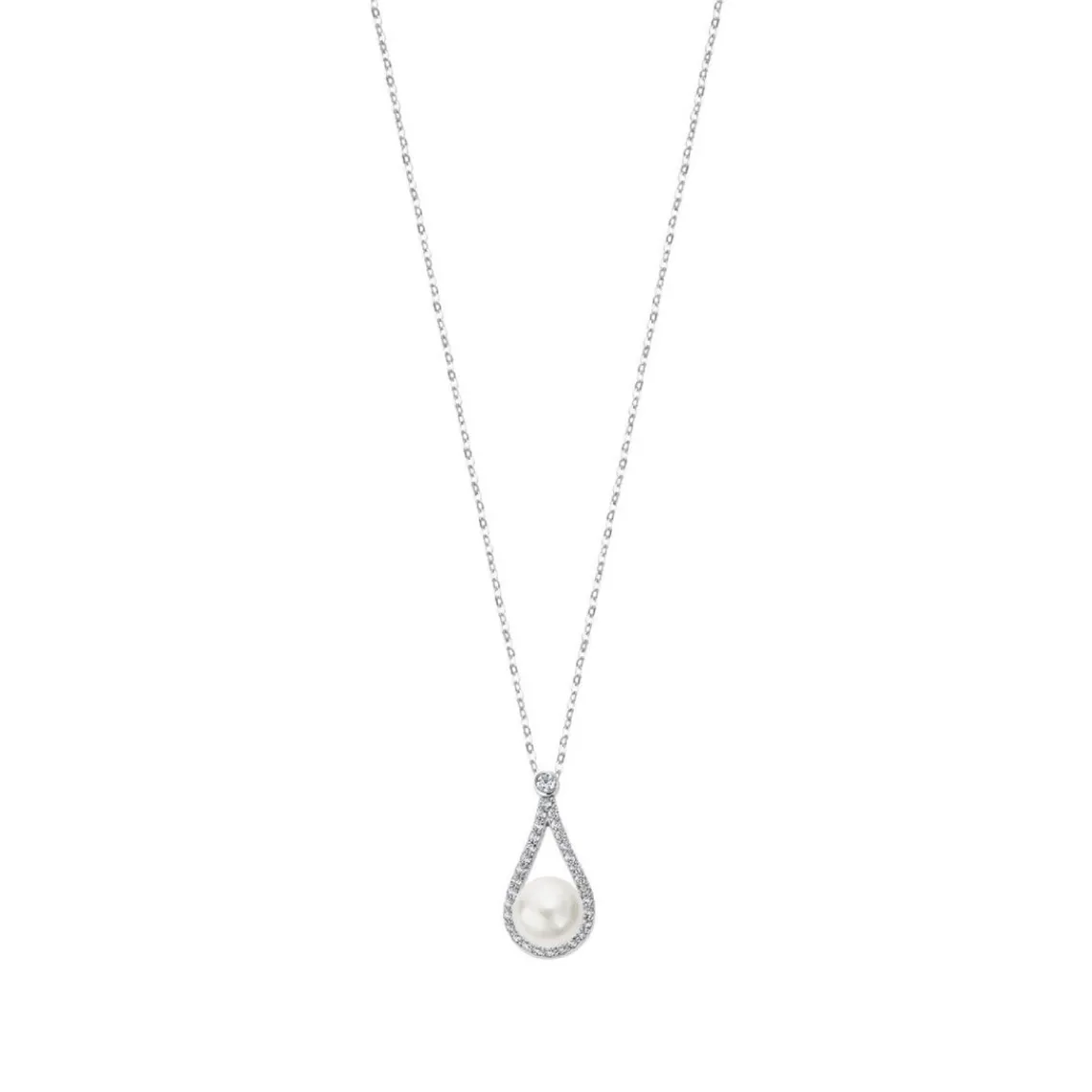 Lotus Silver Collier Femme Pearls LP3481-1-1 Argent Argent | Femme Collier Et Pendentif