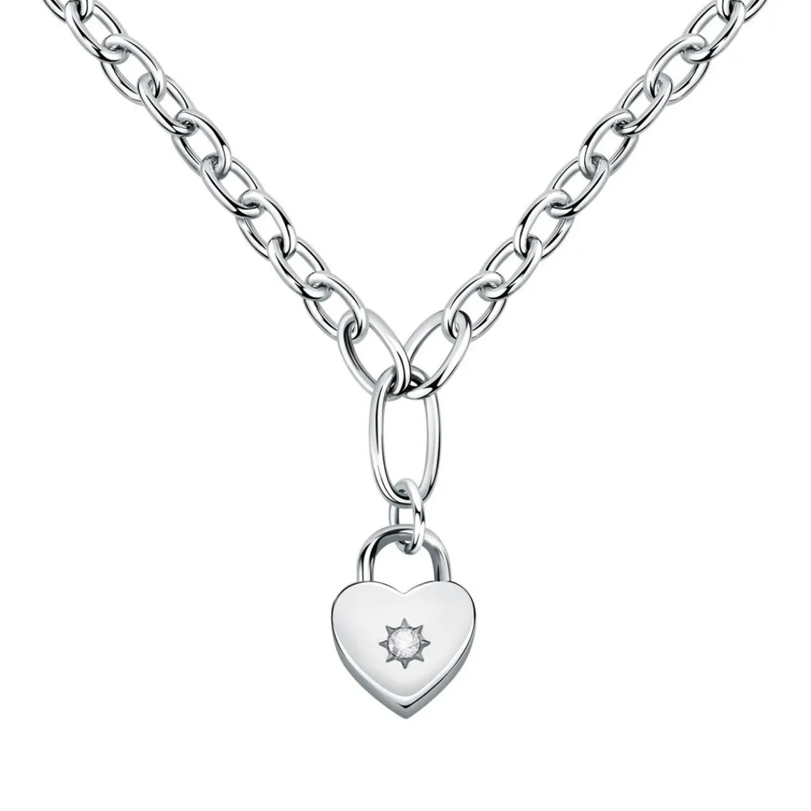 Morellato Bijoux Collier Femme SAUB04 - Acier Argent | Femme Collier Et Pendentif