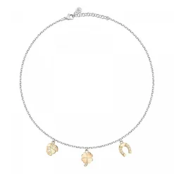 Morellato Bijoux Collier Femme Morellato - SAUY02 MAIA Acier Argent | Femme Collier Et Pendentif