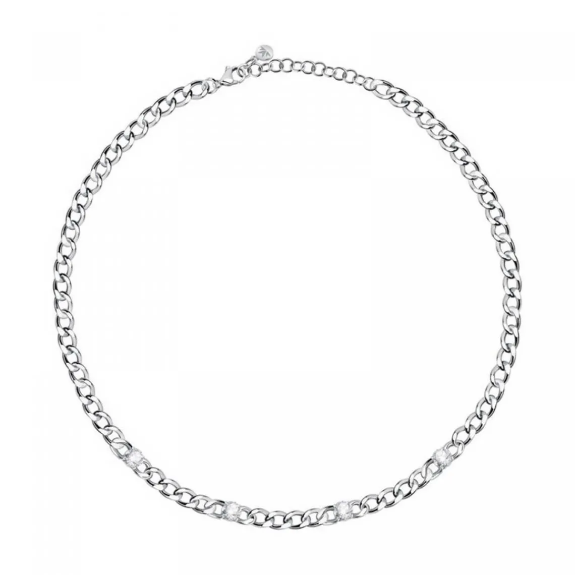 Morellato Bijoux Collier Femme Morellato - SAUZ27 POETICA Acier Argent | Femme Collier Et Pendentif