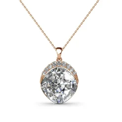 MYC-Paris Collier Femme - DP0528-RG-C Laiton Doré rose | Femme Collier Et Pendentif