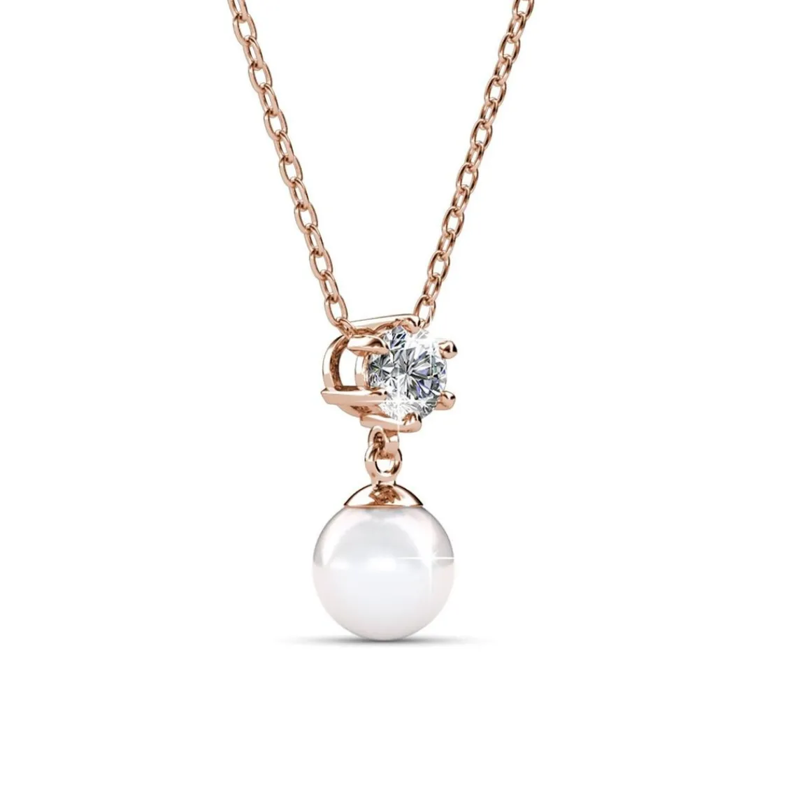 MYC-Paris Collier Femme - DP0572-RG Laiton Doré rose | Femme Collier Et Pendentif