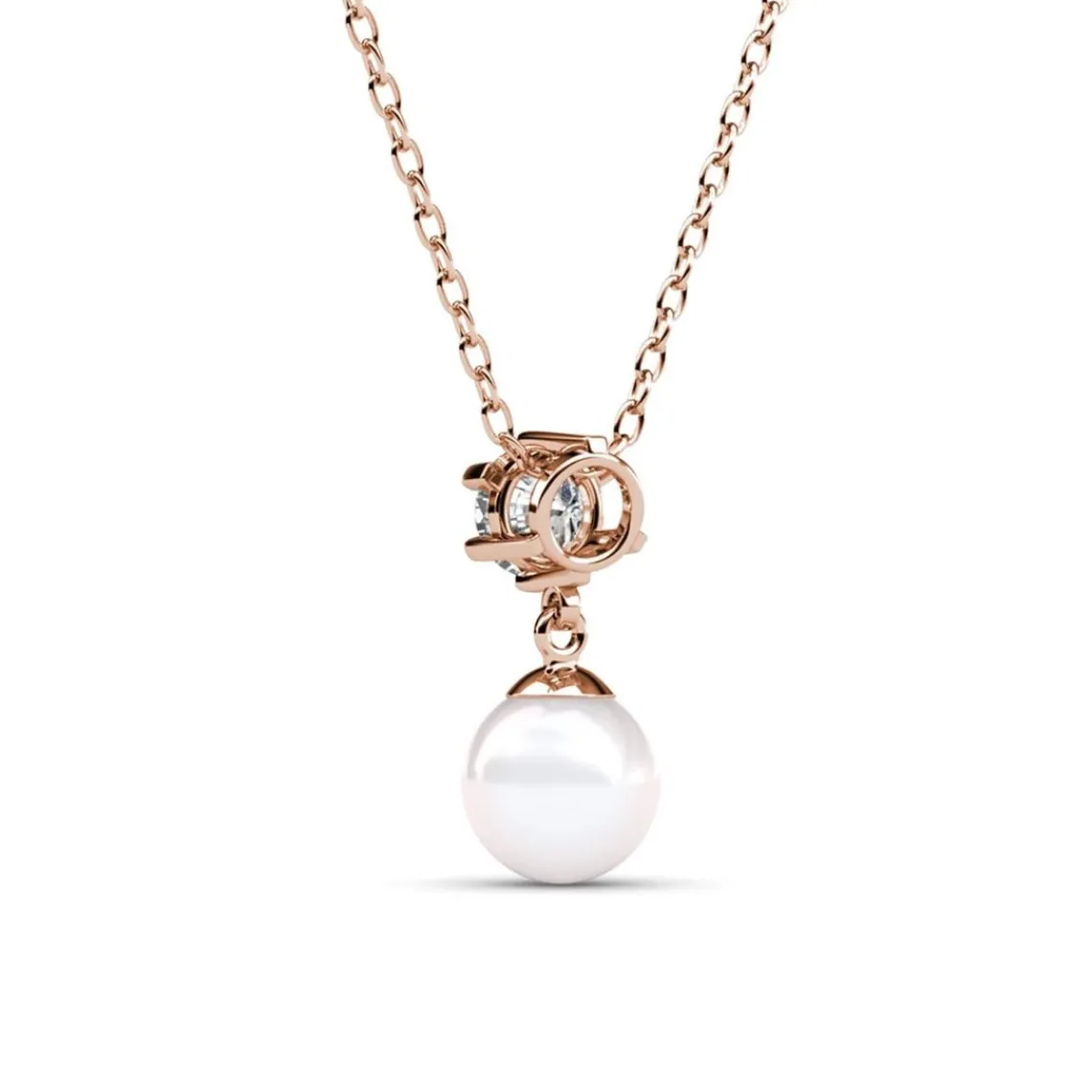 MYC-Paris Collier Femme - DP0572-RG Laiton Doré rose | Femme Collier Et Pendentif