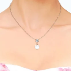 MYC-Paris Collier Femme - DP0572-RG Laiton Doré rose | Femme Collier Et Pendentif