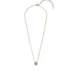 MYC-Paris Collier Femme - DP0406-RG Laiton Doré rose | Femme Collier Et Pendentif