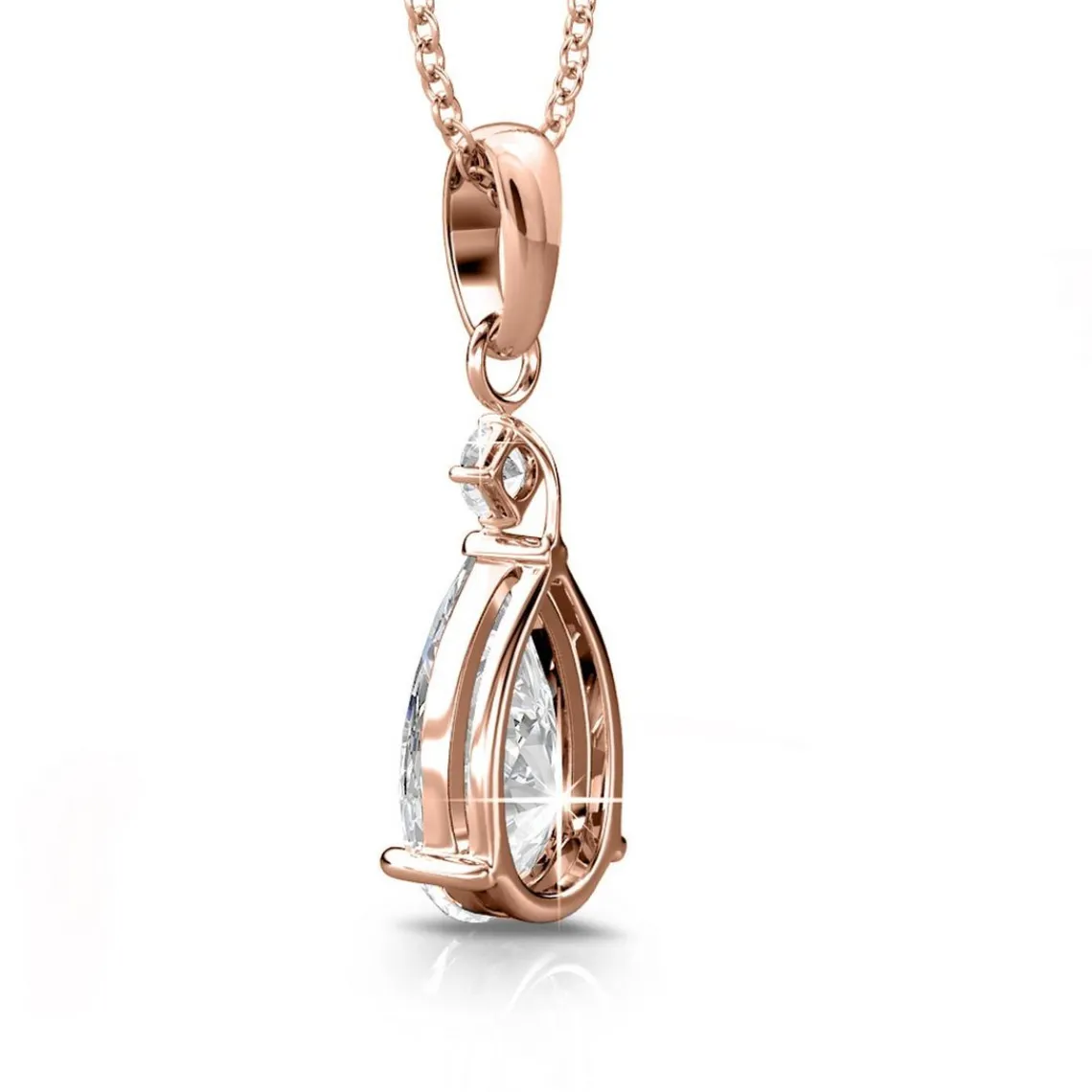 MYC-Paris Collier Femme - DP0082-RG Laiton Doré rose | Femme Collier Et Pendentif