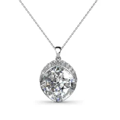 MYC-Paris Collier Femme - DP0528-S-C Laiton Argent | Femme Collier Et Pendentif