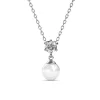 MYC-Paris Collier Femme - DP0572-S Laiton Argent | Femme Collier Et Pendentif