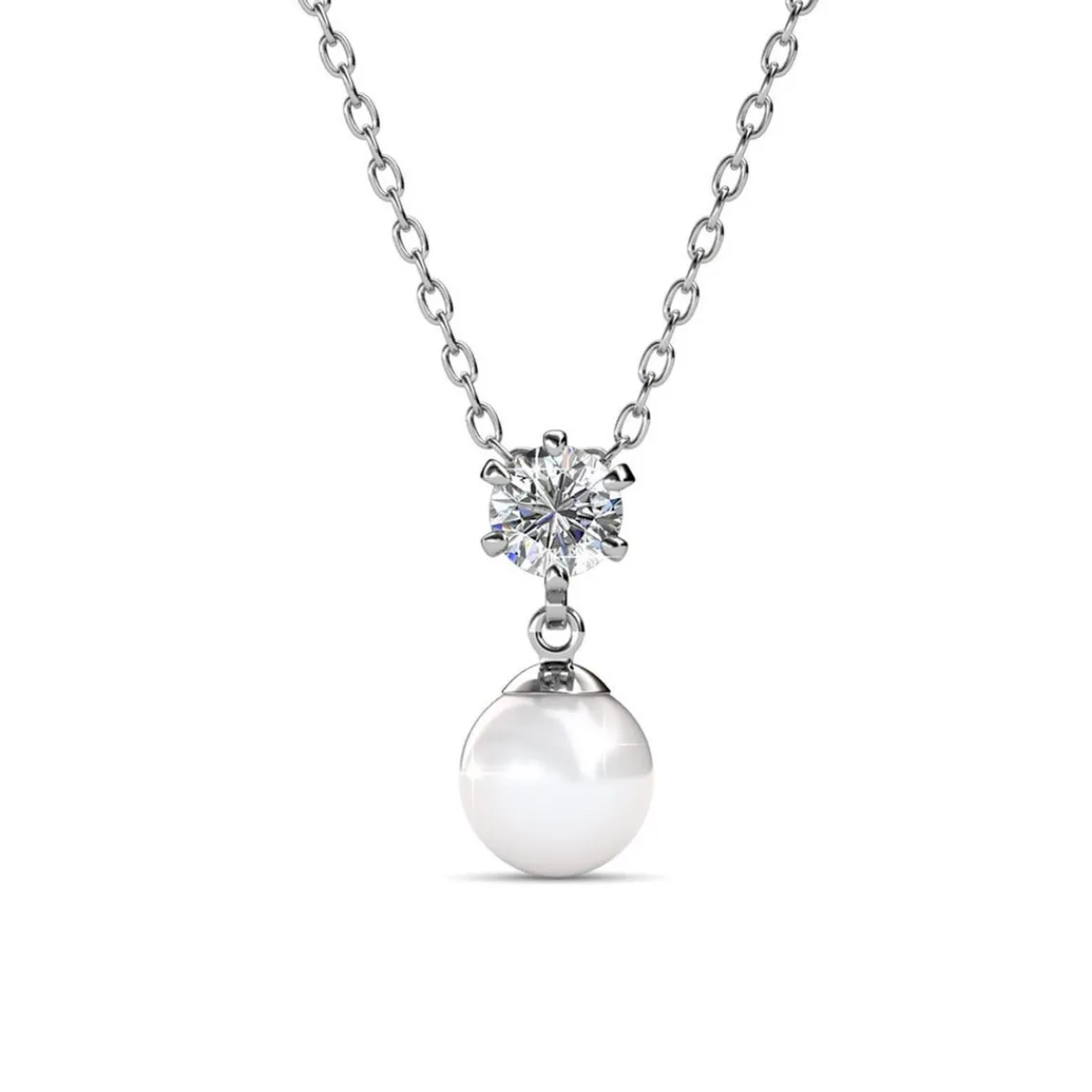 MYC-Paris Collier Femme - DP0572-S Laiton Argent | Femme Collier Et Pendentif
