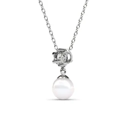 MYC-Paris Collier Femme - DP0572-S Laiton Argent | Femme Collier Et Pendentif