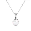 MYC-Paris Collier Femme - DP0402-S Laiton Argent | Femme Collier Et Pendentif