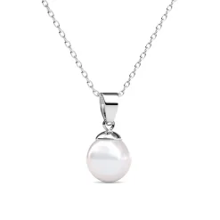 MYC-Paris Collier Femme - DP0402-S Laiton Argent | Femme Collier Et Pendentif