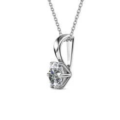 MYC-Paris Collier Femme - DP0060-S-04 Laiton Argent | Femme Collier Et Pendentif