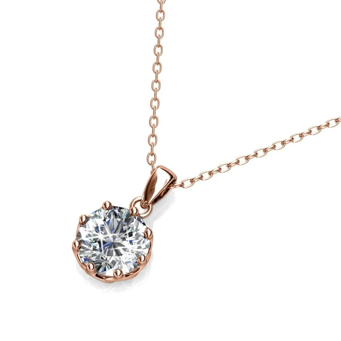 MYC-Paris Collier Femme EVIDENCE - DP0075-RG Laiton Doré rose | Femme Collier Et Pendentif