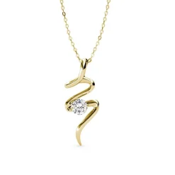 MYC-Paris Collier Femme EVIDENCE - DP0071-G Laiton Doré | Femme Collier Et Pendentif