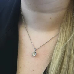 MYC-Paris Collier Femme EVIDENCE - DP0075-S Laiton Argent | Femme Collier Et Pendentif