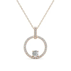 MYC-Paris Collier Femme - Laiton Doré Rose | Femme Collier Et Pendentif