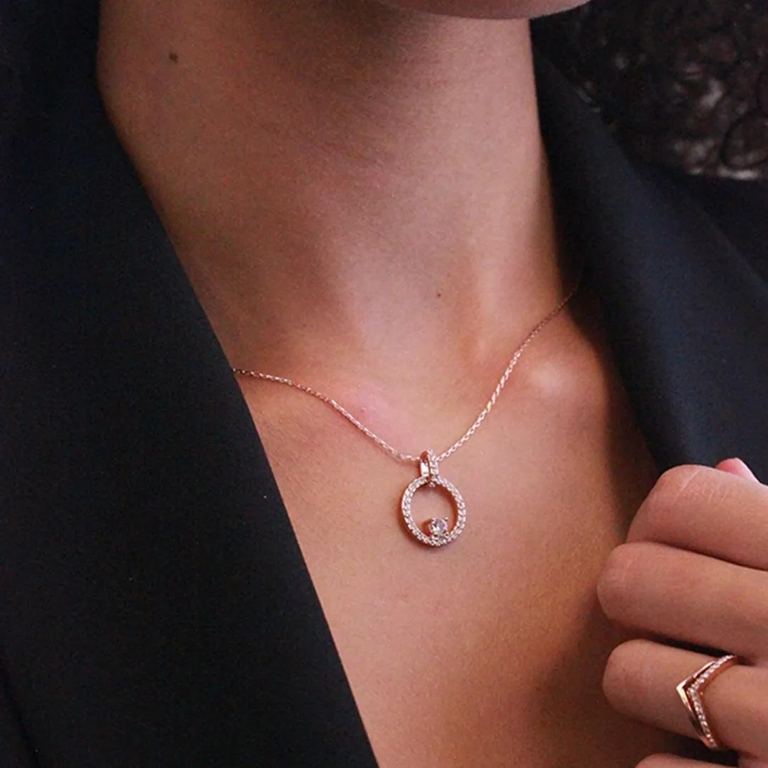 MYC-Paris Collier Femme - Laiton Doré Rose | Femme Collier Et Pendentif