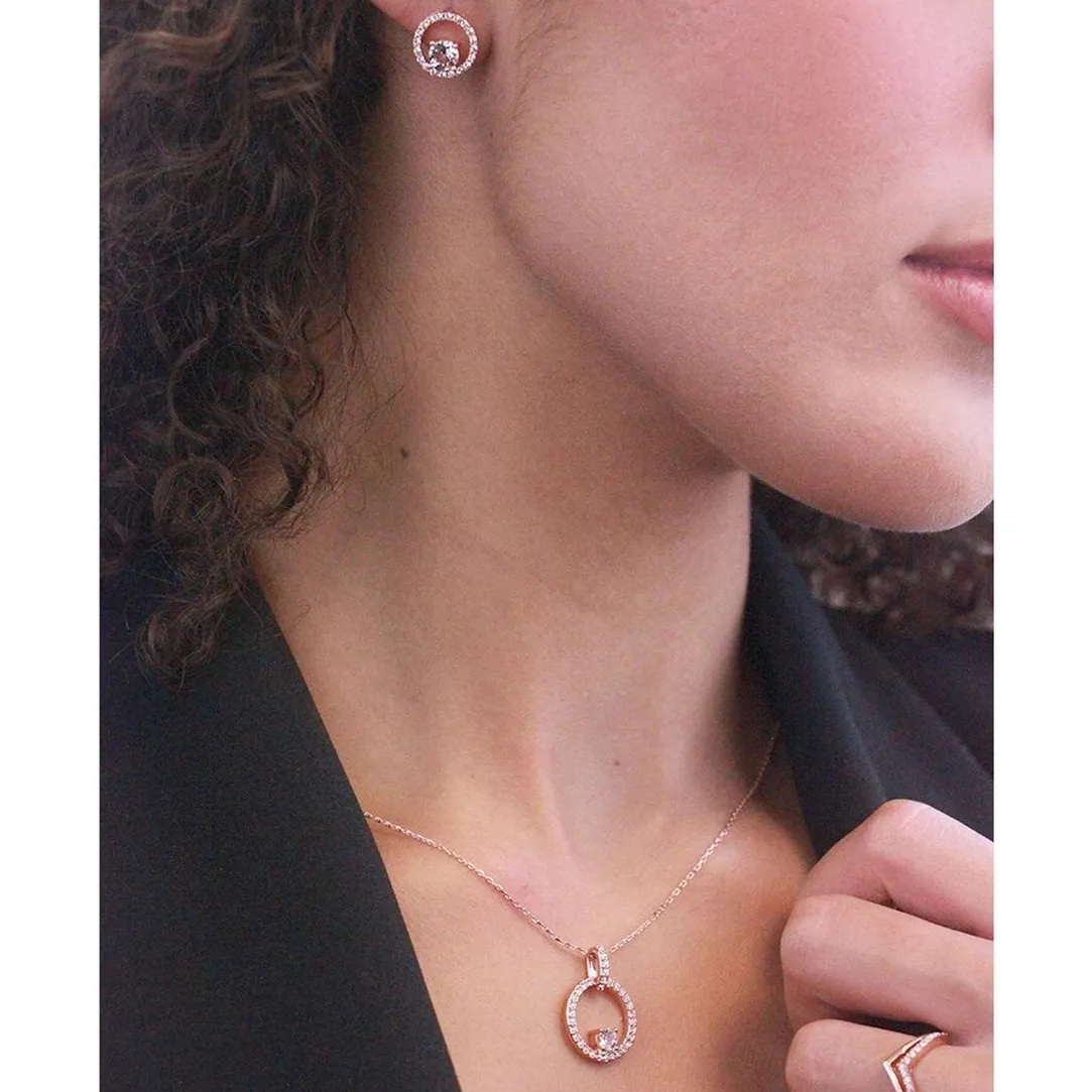 MYC-Paris Collier Femme - Laiton Doré Rose | Femme Collier Et Pendentif