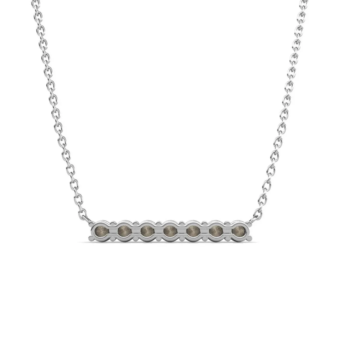 MYC-Paris Collier Femme Solitaire - DP0222-S Laiton Argent | Femme Collier Et Pendentif