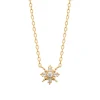 Maison de la Bijouterie Collier femme oxyde de zirconium plaqué or UW3VWZ45 | Femme Collier Et Pendentif