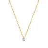 Maison de la Bijouterie Collier femme oxyde de zirconium plaqué or UW30W345 | Femme Collier Et Pendentif