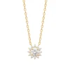 Maison de la Bijouterie Collier femme oxydes de zirconium plaqué or UW3U6U45 | Femme Collier Et Pendentif
