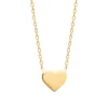 Maison de la Bijouterie Collier femme pendentif cœur plaqué or UYY00345 | Femme Collier Et Pendentif