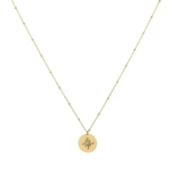 Pierre Lannier Bijoux Collier Femme Persea - BJ21A0201 Acier Doré | Femme Collier Et Pendentif