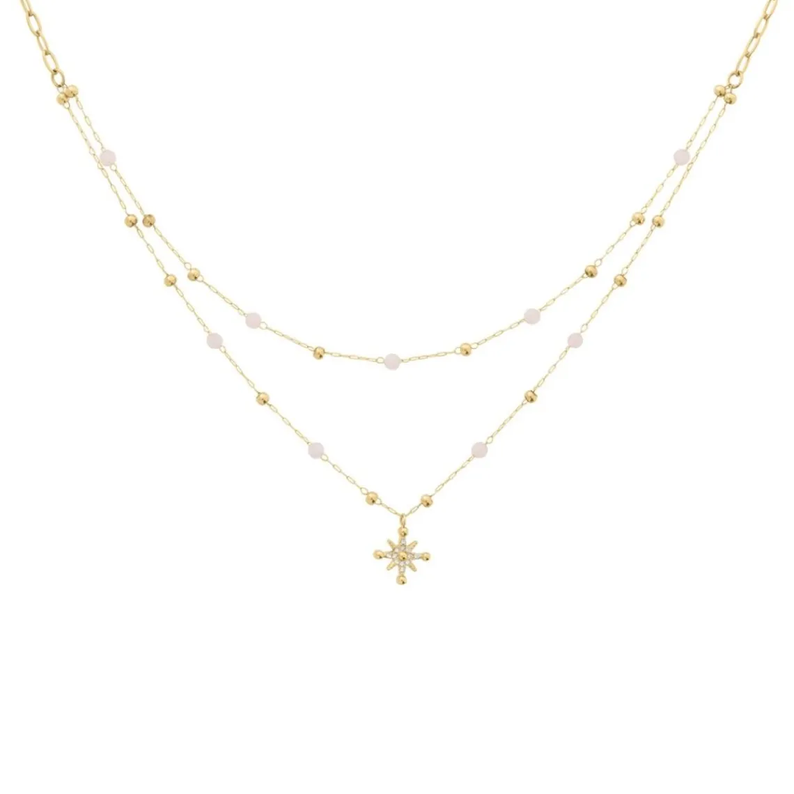 Pierre Lannier Bijoux Collier Femme Australe - BJ22A4251 Acier Doré | Femme Collier Et Pendentif