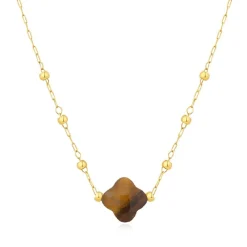 Pixies Bijoux Collier Femme Bonheur - PNS0049-1TGR Acier | Femme Collier Et Pendentif
