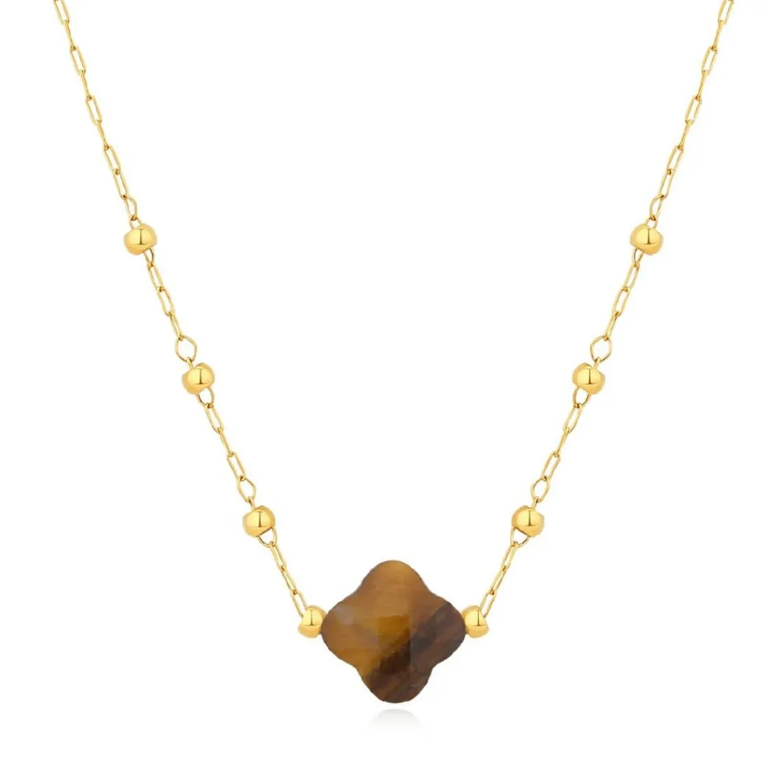 Pixies Bijoux Collier Femme Bonheur - PNS0049-1TGR Acier | Femme Collier Et Pendentif